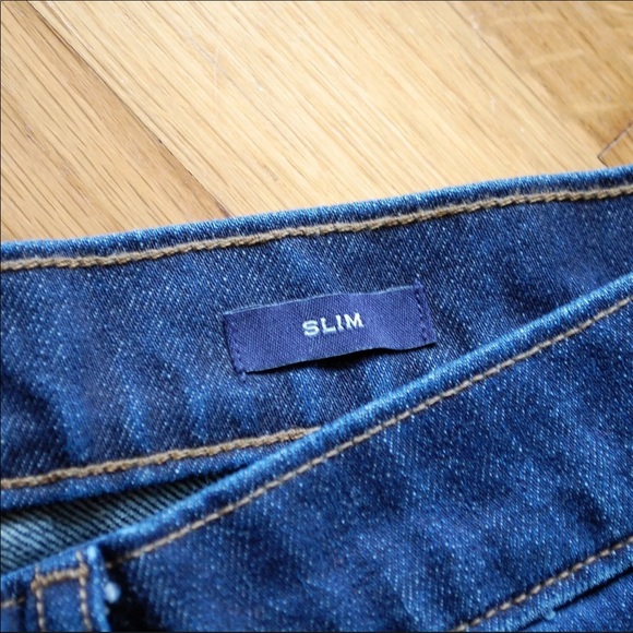 J.Crew Factory Slim Fit Dark Wash Jeans - Picture 3 of 7